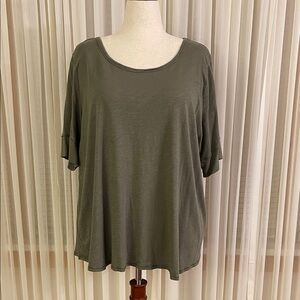 Cato Olive Short Sleeve Women's Tee
